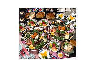 限定プラン料理一例※大皿は3名様盛りとなっております。