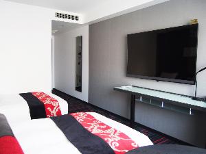 新しい客室が誕生　55インチTVを設置。ハイクオリティなお部屋でおくつろぎ