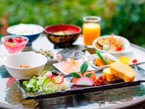 朝食の和食(一例) 