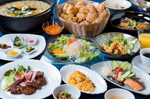 朝食一例
