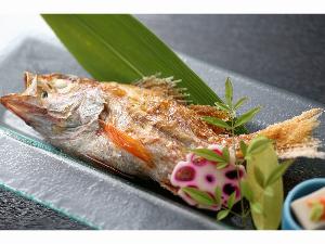 のどぐろの塩焼き