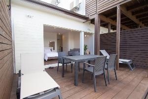 ビーチサイドスーペリアのテラス一例