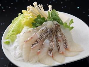 選択料理：鯛しゃぶ
