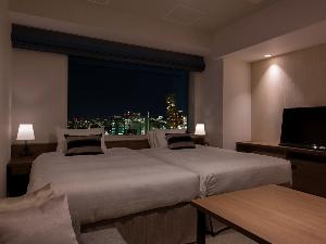 【プレミアツイン】24階～25階の高層階。東京の素晴らしい眺望をお楽しみいただけます！