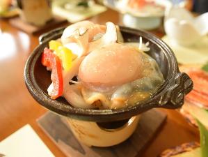 旨味が凝縮♪『ホタテ陶板焼き』　