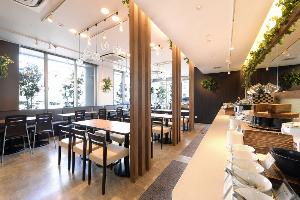 朝食会場