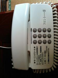 モーニングコールの設定も可能