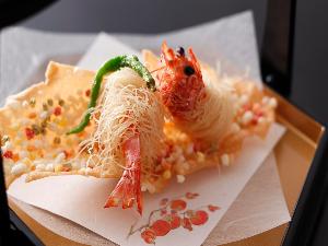 海老の変わり揚げ