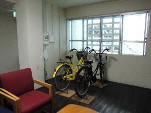無料貸し出し自転車（2台）