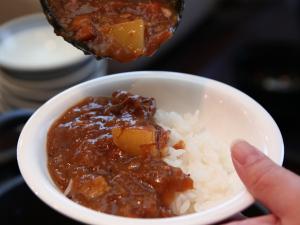 朝カレー