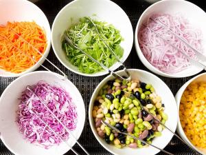 約50種類の品数を揃えた和洋ビュッフェスタイルの朝食