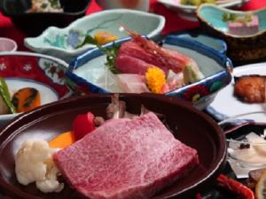 倉石牛陶板ステーキ膳 
