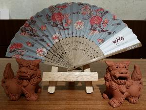 開業一周年記念の扇子
