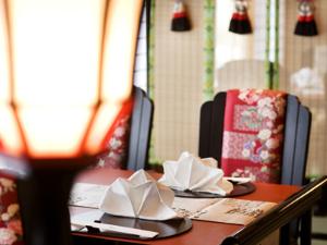 露天風呂付客室専用食事処「千尋」