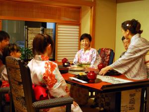 露天風呂付客室専用食事処「千尋」