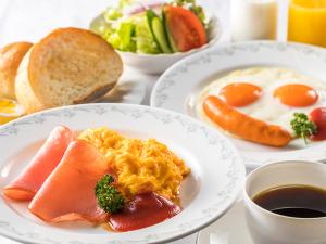 （選べる朝食）卵料理はオーダー入ってから調理。だからいつも出来立て！