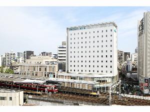 【外観】京急川崎駅中央改札より直結。駅ビル「Wing川崎」3階にフロントがございます。