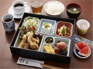 朝食とり天