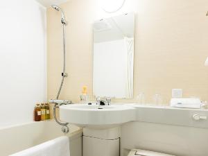 モデレートダブル、スーペリアダブル13平米/140cm幅ベッドのユニットバス