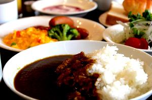 朝食一例