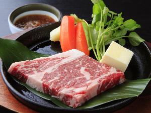 ステーキ会席の一例