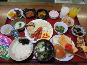 朝食メニュー（一部）