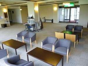 開放感のあるロビーです。