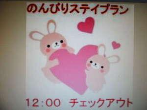 のんびりステイプラン
