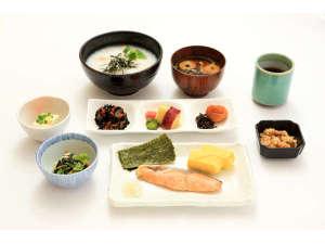 朝食盛り付け例(1,000円-　和食or洋食の選択式)