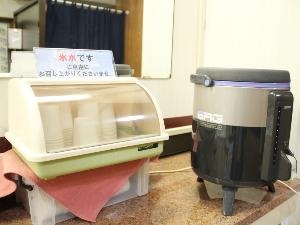 【お風呂】湯上りに冷たいお水をご用意しております！