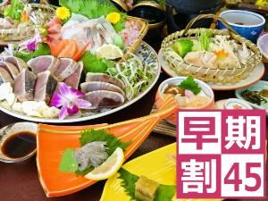 45日前のご予約でお得な2食付プラン！