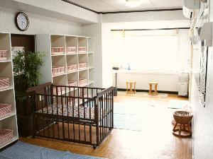 ＜お風呂＞女性大浴場/脱衣所にはベビーベッドを設置