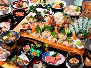 夕食和会席（一例）