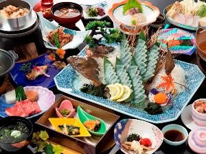 夕食和会席（一例）