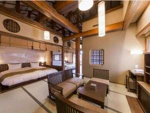 天然温泉露天風呂付・別邸月路57平米 4名定員