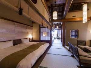 天然温泉露天風呂付・別邸月路57平米 4名定員