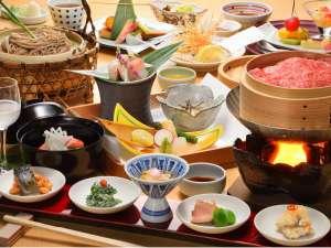 日本海の旬の幸を堪能できる和会席料理