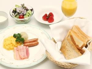 【朝食/イメージ】洋朝食　ハーフブッフェ有り