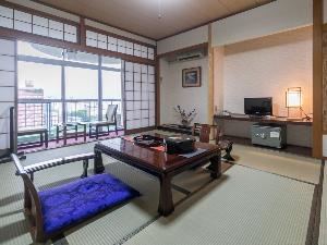 【お部屋】川側｜和室(8畳〜10畳)★Wi-Fi接続無料