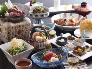 多々見の人気加賀創作会席『彩』冬VER一例