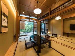 「箱根湯本」【露天風呂付特別客室「箱根遊山」】落ち着いた和の趣き