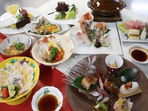 冬の季節会席料理（イメージ）