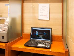 ●ロビー設置PC●ご自由にご利用ください♪