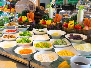 ＜朝食ビュッフェ＞サラダバーはどこも同じと思っていませんか？新しい野菜の味に出逢える【ラグ菜畑】