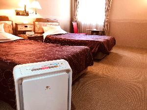 ◆ツインルーム◆全室空気清浄機を完備♪未就学児のお子様は、添い寝もＯＫ！