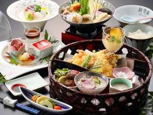 彩り鮮やかな花かご御膳
