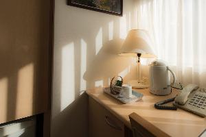 写真の他にもご自由にお取り頂けるアメニティがフロントにご用意してあります