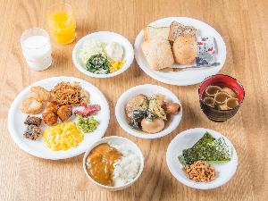 【朝食】営業時間6:30～9:00 和洋ビュッフェ