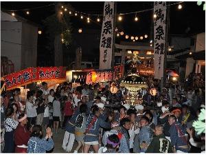 六軒厳島神社例大祭【印西市役所提供】