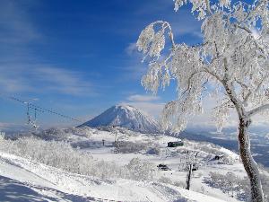 【アンヌプリ国際スキー場】 羊蹄山を眺めつつ滑り降りる贅沢！ホテルの横がゲレンデなんて贅沢♪